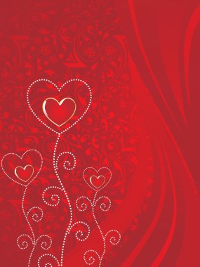 Romantic background clipart