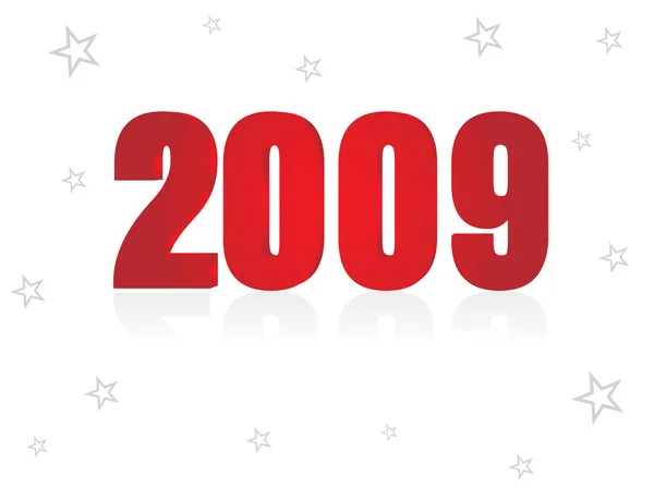 2009 год — стоковый вектор
