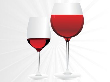 Wine glass vector design7 clipart