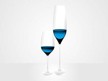 Wine glass vector design1 clipart