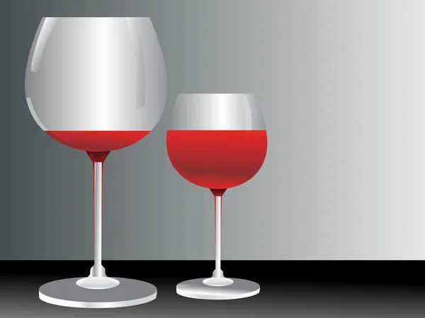 Verre à vin vecteur design5 — Image vectorielle