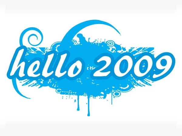 Fond d'écran, année 2009 série, design27 — Image vectorielle