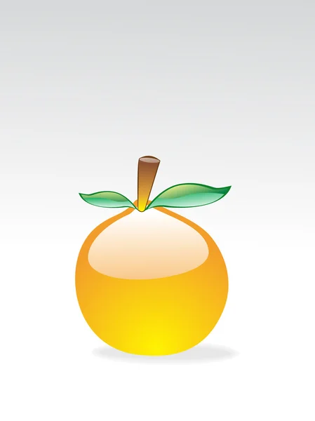 Fruits brillants isolés, illustration — Image vectorielle