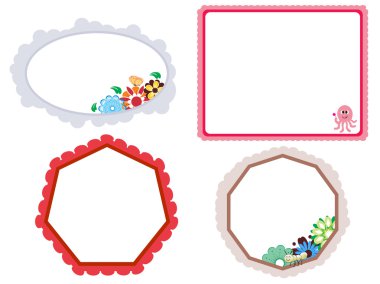 Photo frames for kids clipart