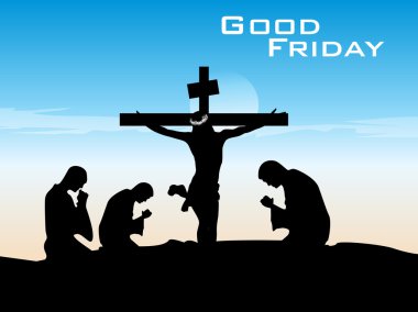 Vector good friday illustration clipart