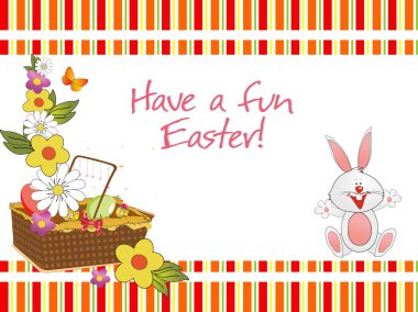 Have a fun easter background clipart