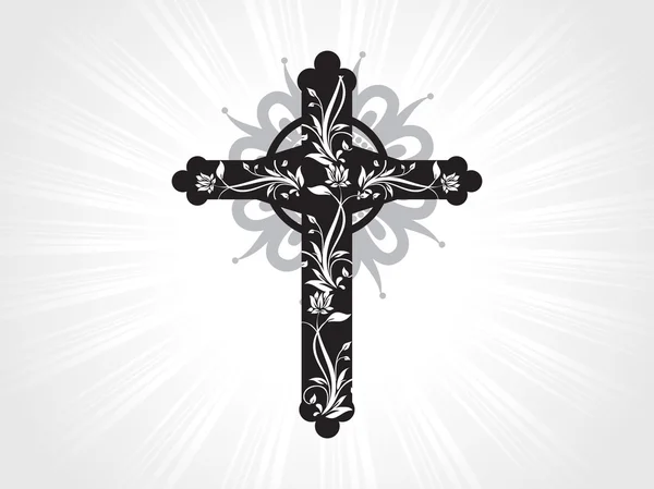 Векторний кельтський візерунок хрест — стоковий вектор