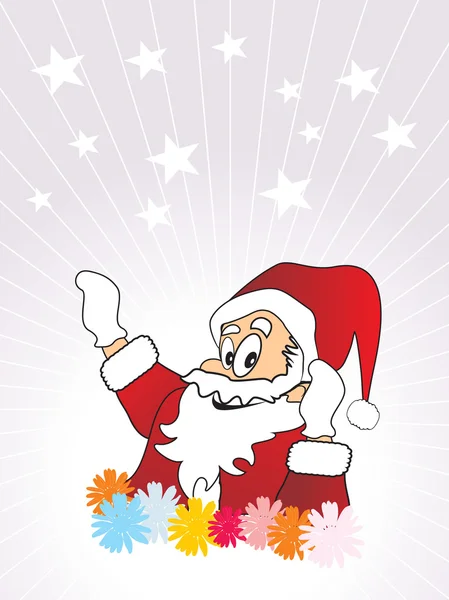 Illustration, jouet vectoriel Père Noël — Image vectorielle