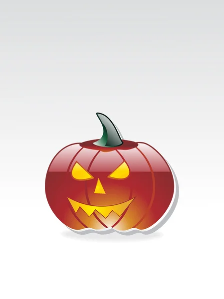 Glossy halloween hat illustration — Stock Vector