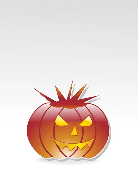 Lesklé halloween klobouk ilustrace — Stockový vektor