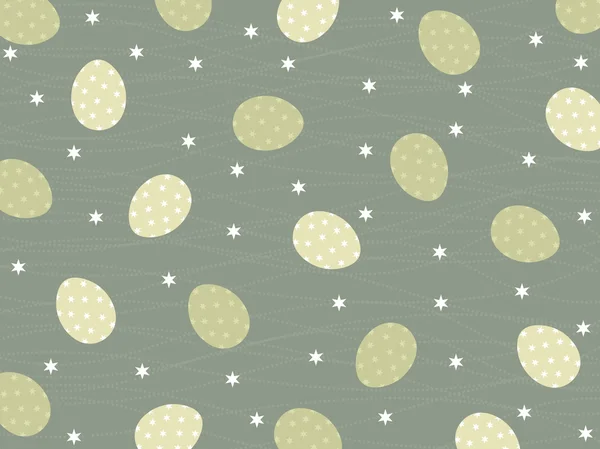Paskalya yumurtasıyla arka plan — Stok Vektör