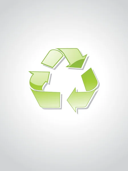 Bakground com conceito de reciclagem —  Vetores de Stock