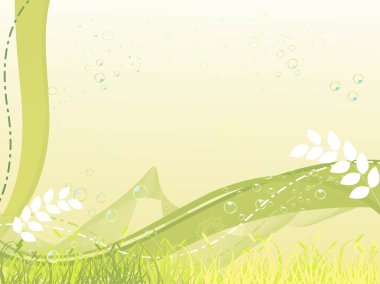 Nature theme background clipart