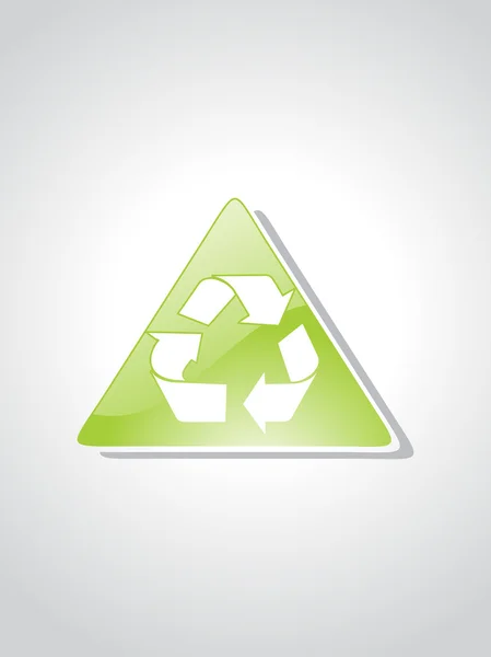 Veranschaulichung des Recyclingkonzepts — Stockvektor