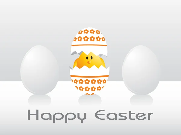 Великодній день фону з яйцем — стоковий вектор