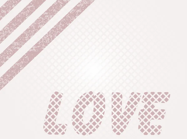 Illustration av kärlek bakgrund — Stock vektor