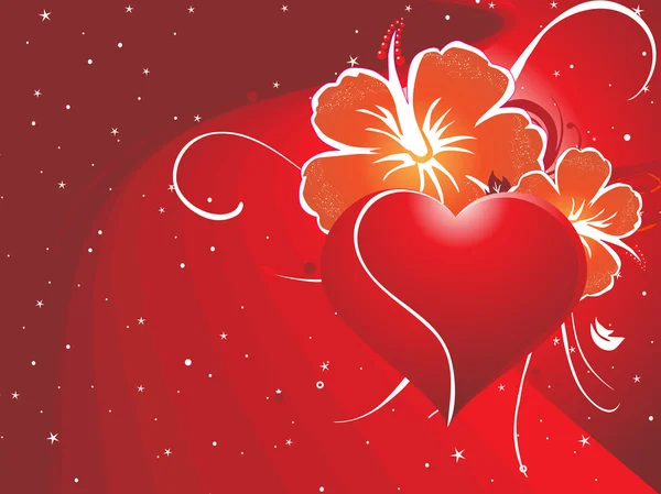 Ilustración vectorial para el día de San Valentín — Archivo Imágenes Vectoriales