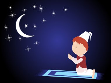 Müslüman ay gece dua