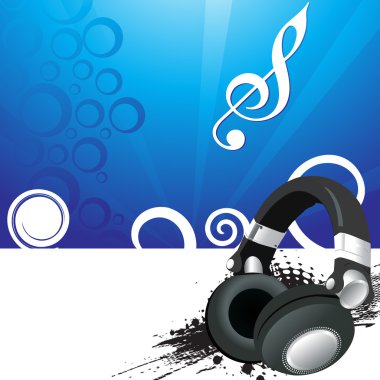 Musical composition disco series clipart