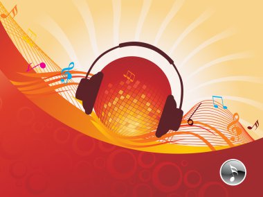 Musical composition clipart