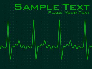 EKG kalp atışı ile arka