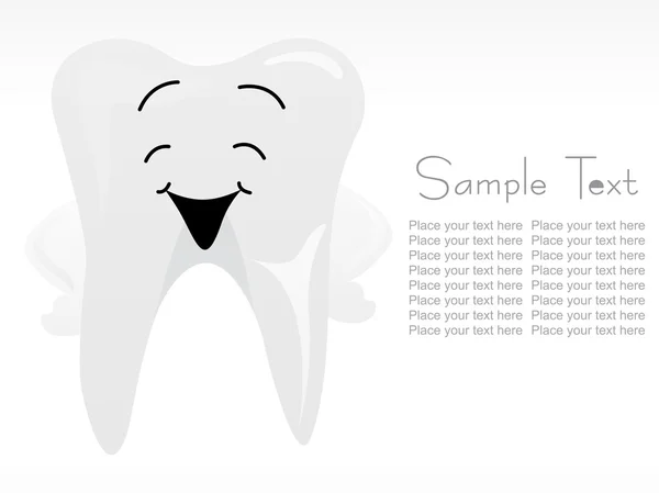 Ilustración del fondo dental — Vector de stock