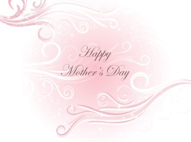 Vector wallpaper for mothers day clipart