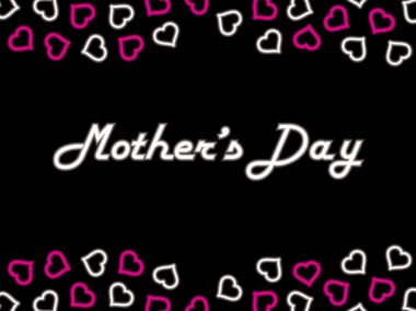 Mother day background clipart