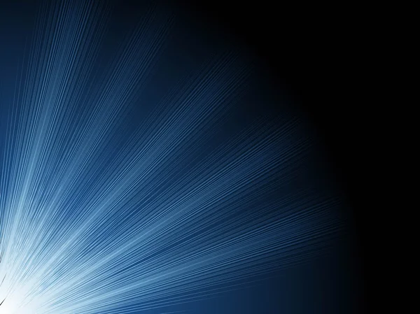 Illustration of blue rays background — Wektor stockowy