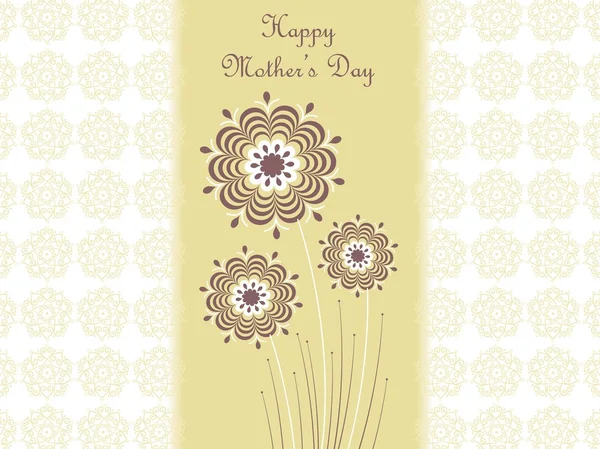 Vector wallpaper for mothers day — Stock Vector