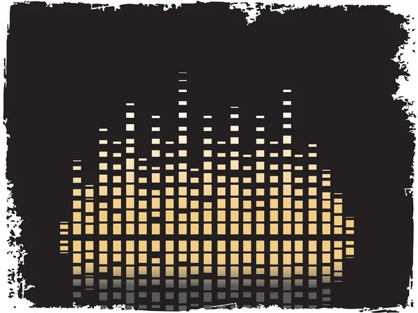 Illustration de fond musicale — Image vectorielle