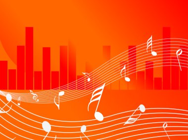 Music background clipart