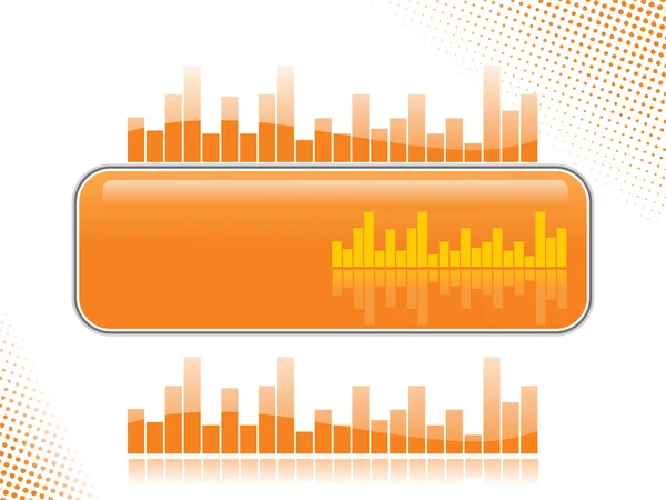 Gráfico da composição musical —  Vetores de Stock