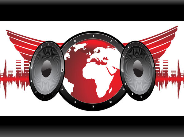 иллюстрация музыкального фона
