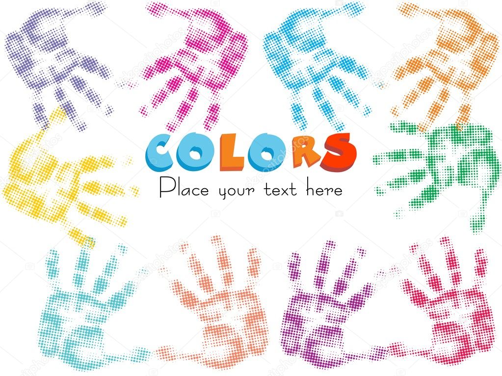 Multicolor fingerprints