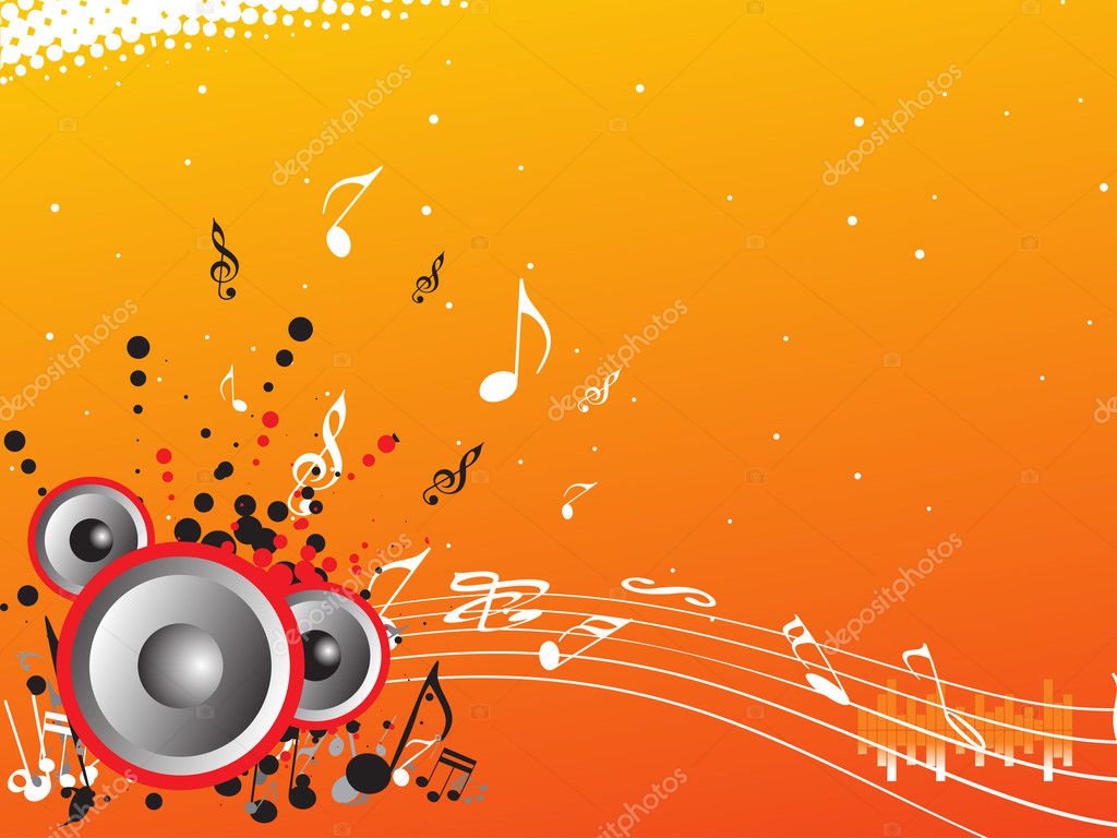 Music Background With Notes Stock Vector C Alliesinteract