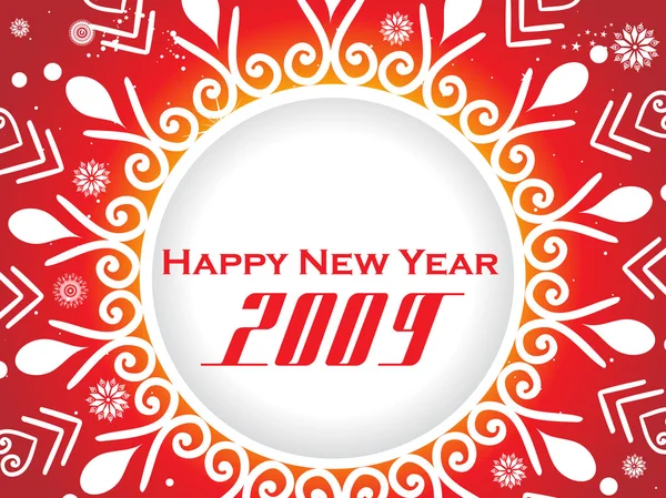 ปีใหม่ 2009 ซีรีส์2, ดีไซน์24 — ภาพเวกเตอร์สต็อก