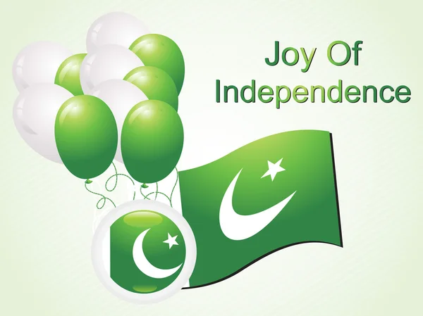 Illustration joie de l'indépendance — Image vectorielle