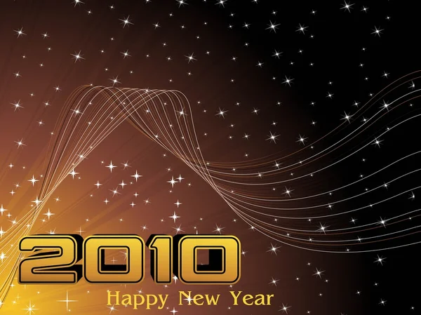Новий рік 2009 вітальний візерунок — стоковий вектор