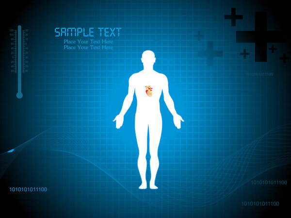 Vector medical background