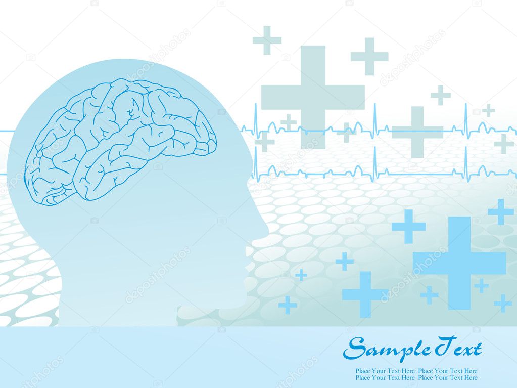 Illustration of medical background