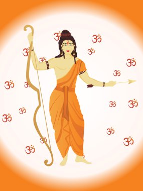 Vector ramnavami illustration clipart