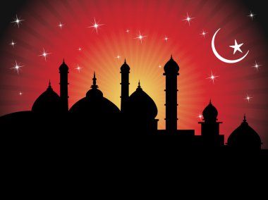 Abstract ramadan background clipart