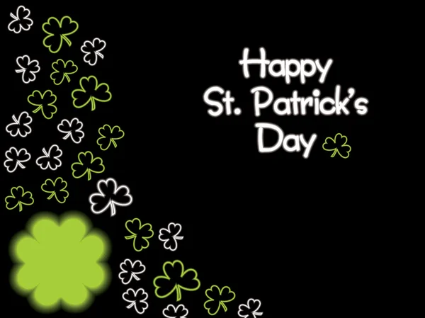 St. patrick's theme for 17 march — Stock Vector