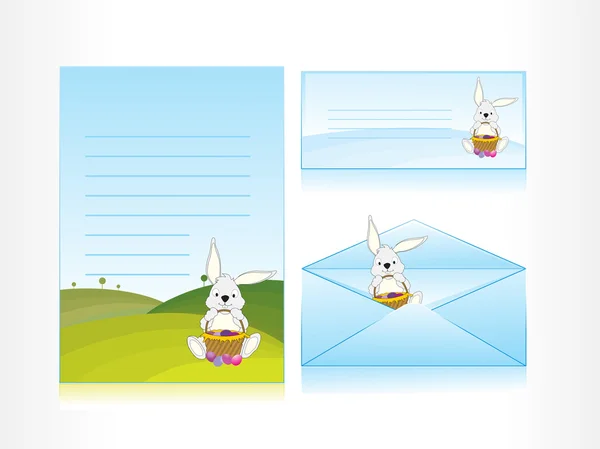 Lettre et enveloppe — Image vectorielle