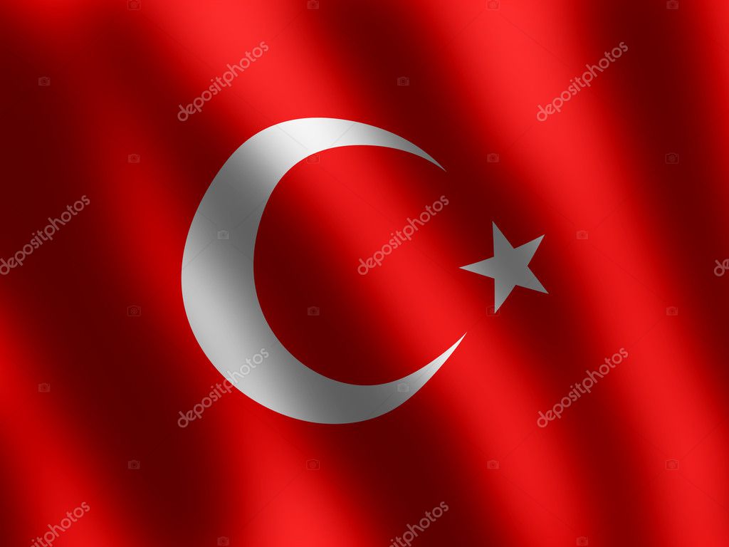 Patriotic turkey Flag — Stock Photo © alliesinteract 3051623