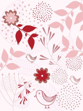 Natural pattern background clipart