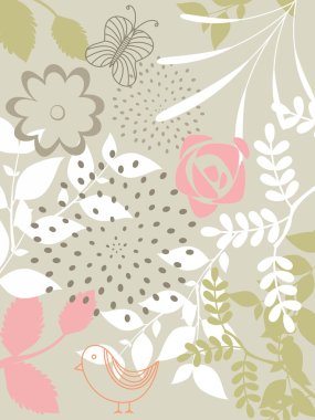 Background with creative artwork clipart