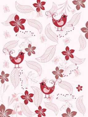 Vector seamless pattern background clipart