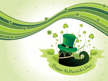 Vector illustration for patrick day clipart